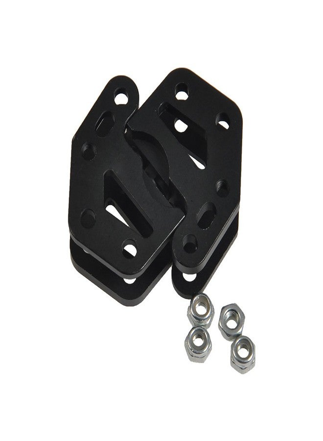 Que-T Alloy Dual Lower Shock Link Mount for 1/10 RC Crawler Axial Wraith 90018 RR10 - Image 1